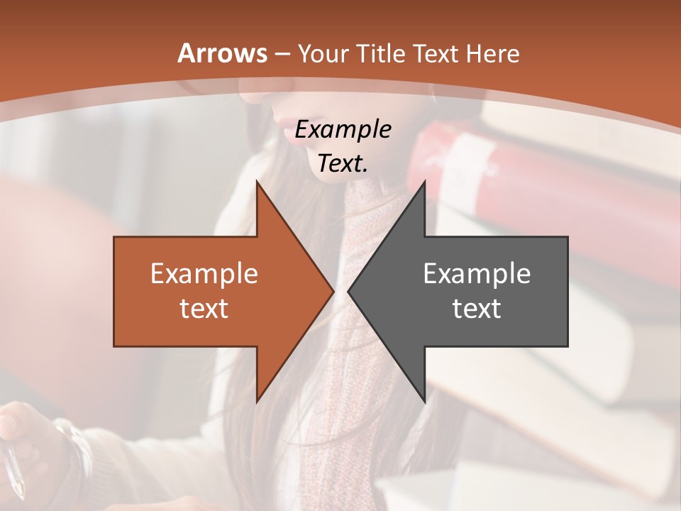 Student Read Young PowerPoint Template