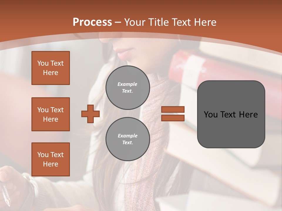 Student Read Young PowerPoint Template