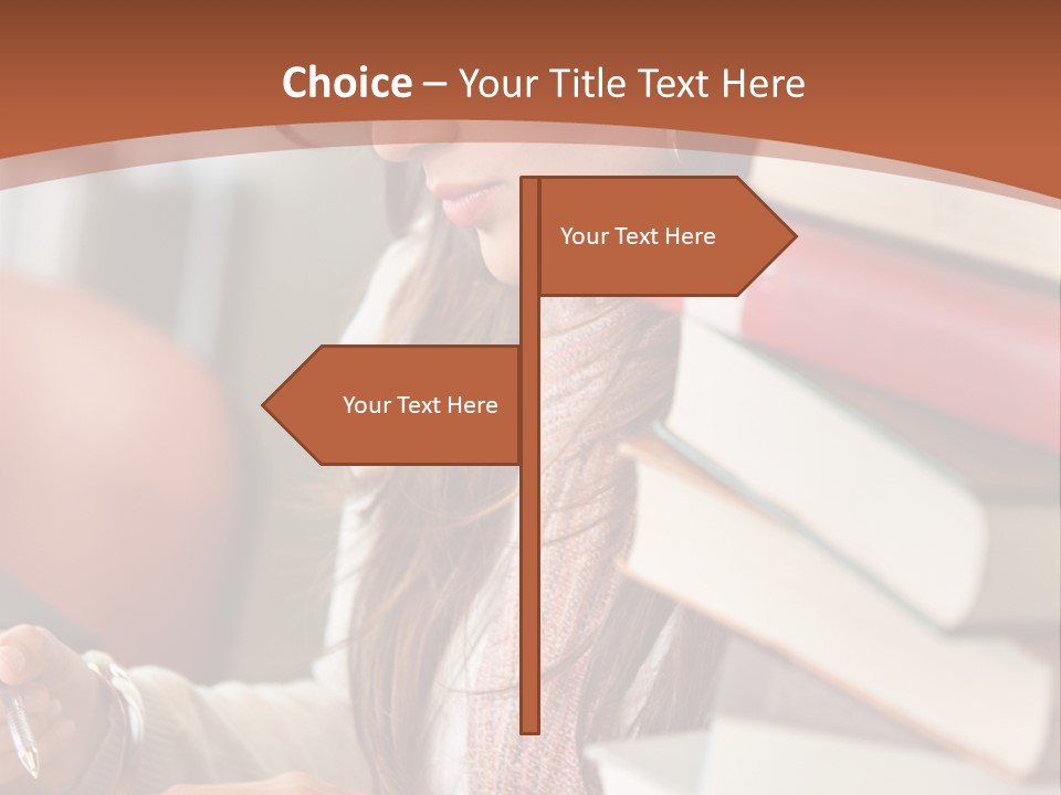 Student Read Young PowerPoint Template