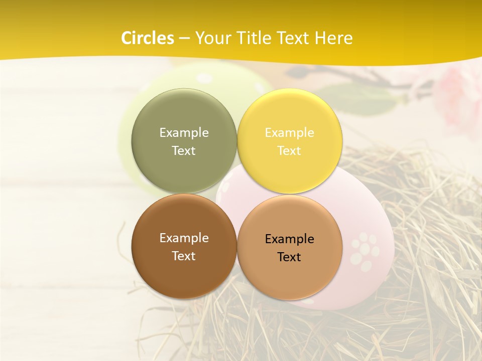 Spring Background April PowerPoint Template