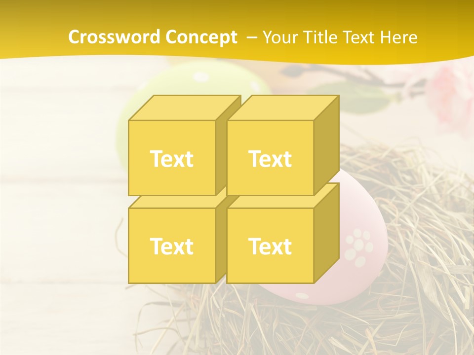 Spring Background April PowerPoint Template