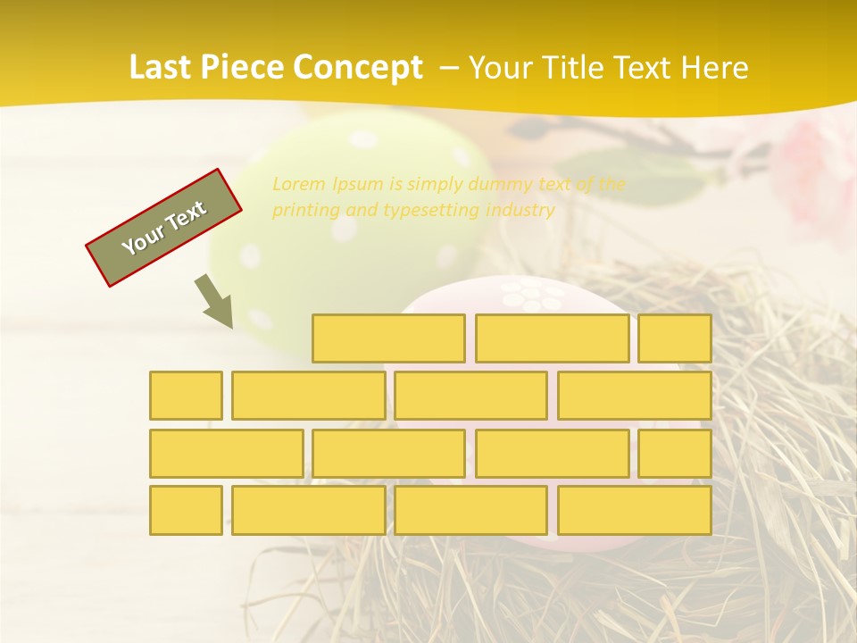 Spring Background April PowerPoint Template