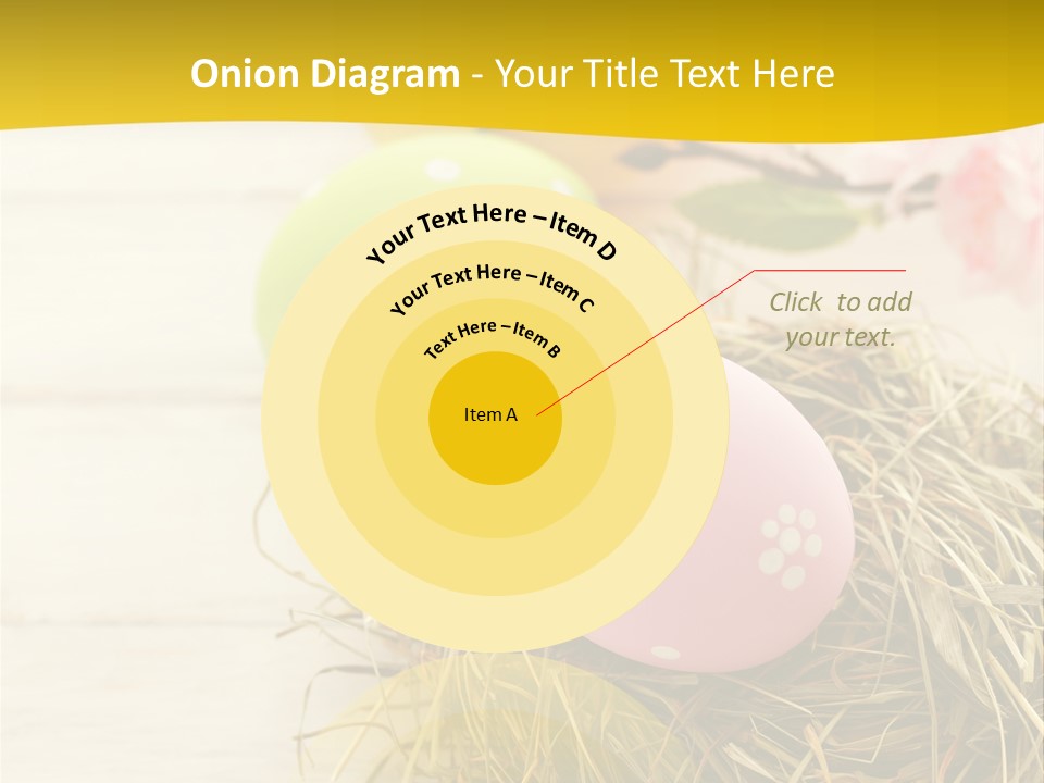 Spring Background April PowerPoint Template