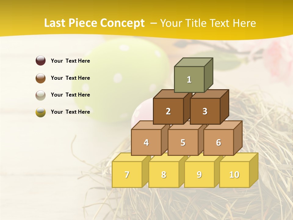 Spring Background April PowerPoint Template