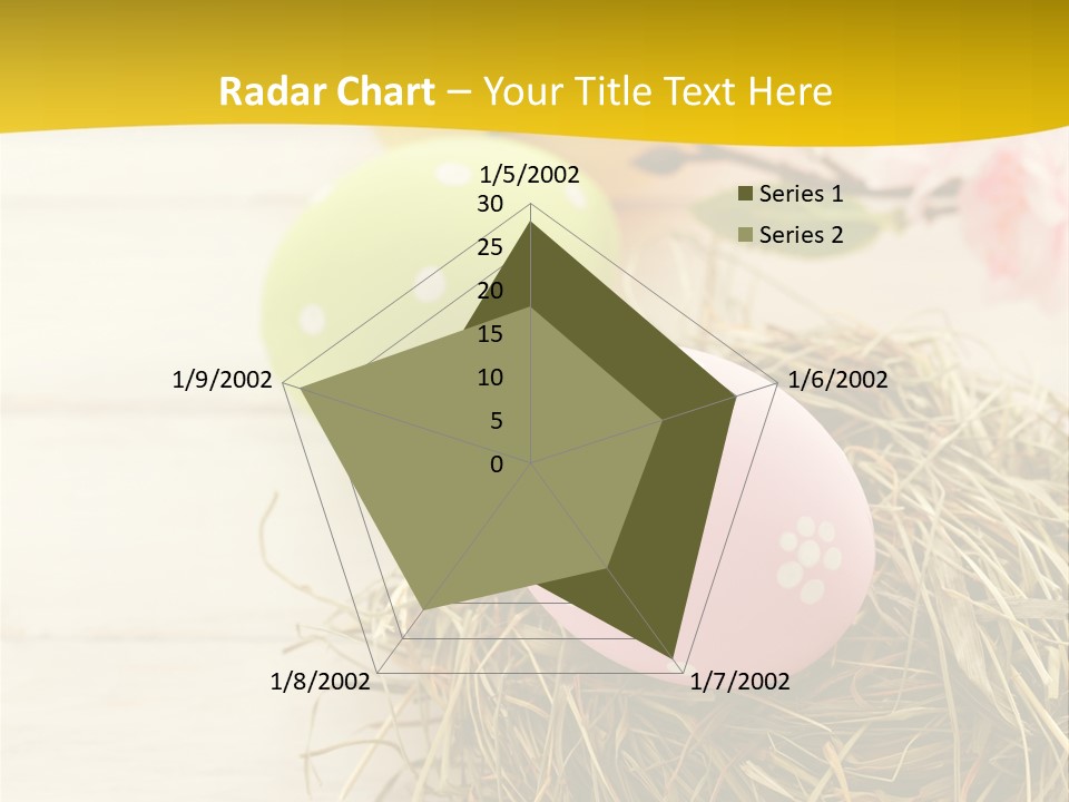 Spring Background April PowerPoint Template