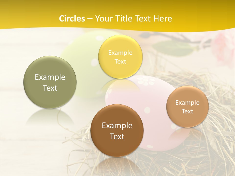 Spring Background April PowerPoint Template