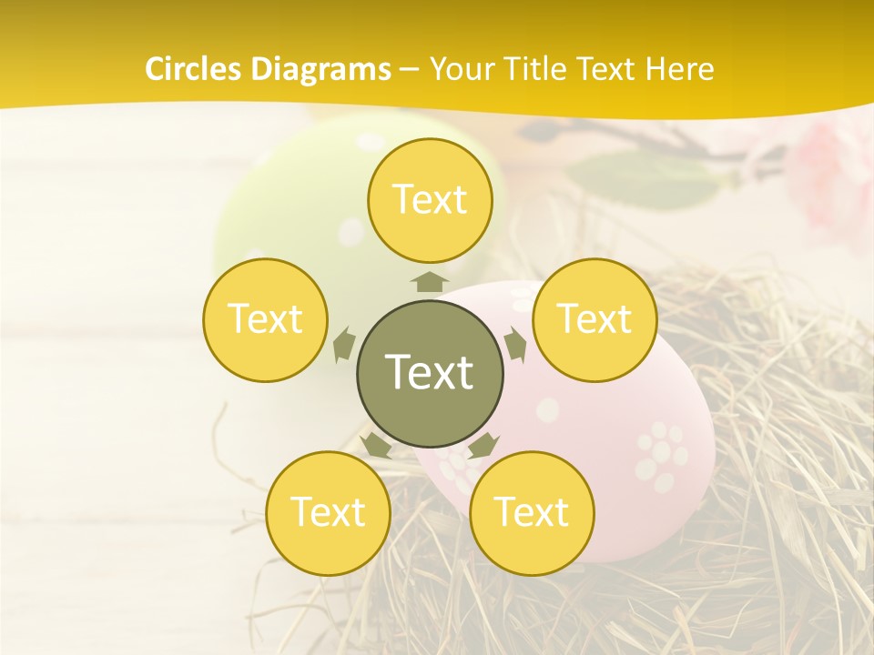 Spring Background April PowerPoint Template