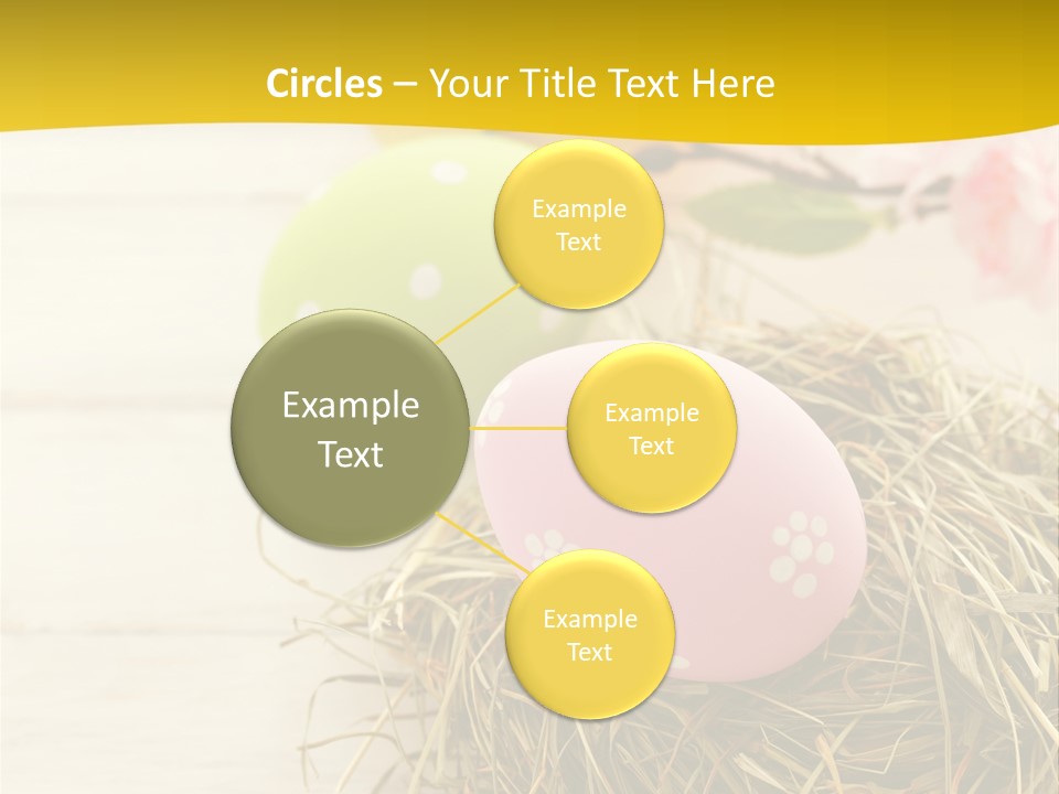 Spring Background April PowerPoint Template