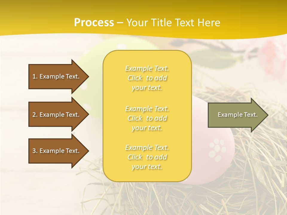 Spring Background April PowerPoint Template