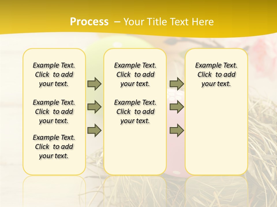 Spring Background April PowerPoint Template