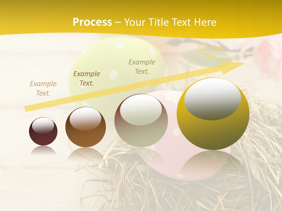 Spring Background April PowerPoint Template