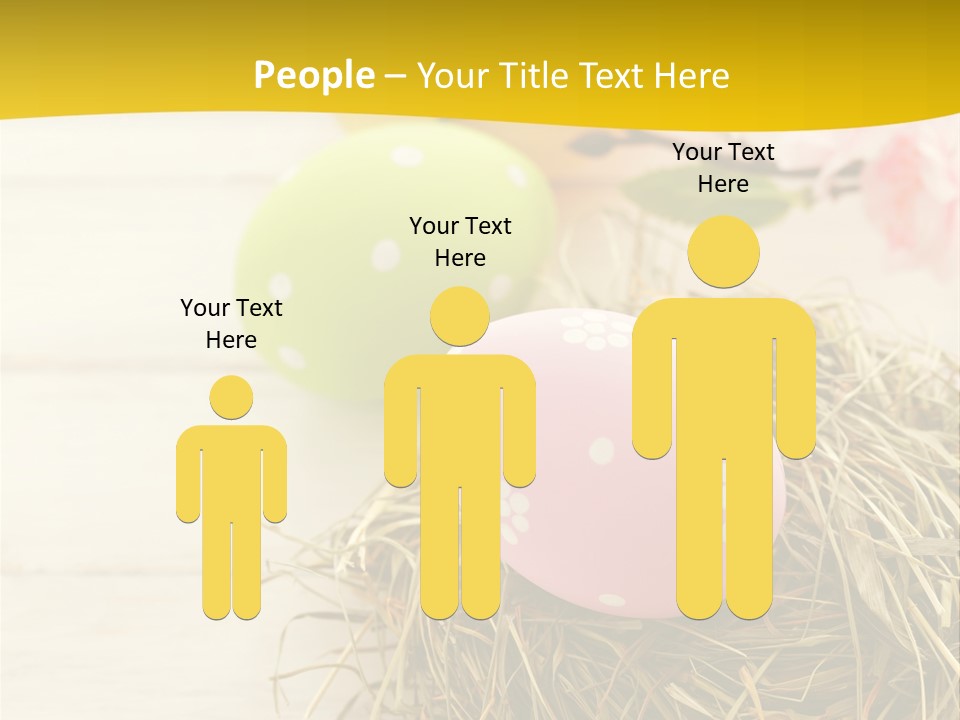 Spring Background April PowerPoint Template