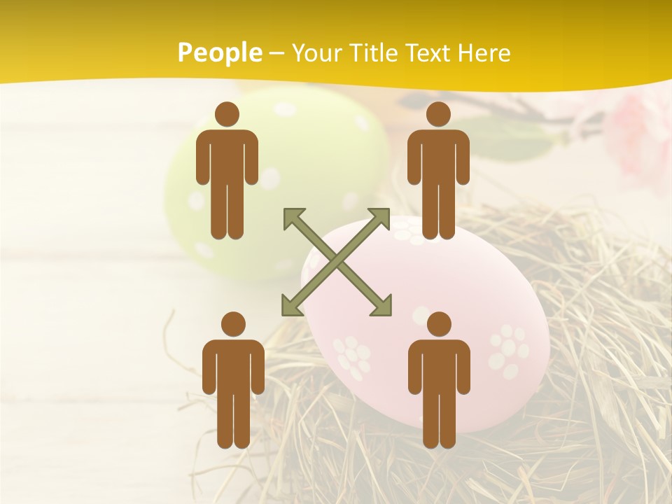 Spring Background April PowerPoint Template