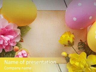 Colorful Flower Spring PowerPoint Template