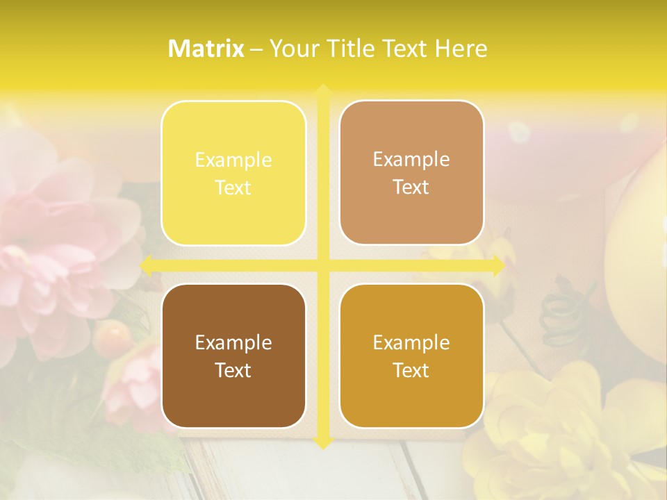 Colorful Flower Spring PowerPoint Template