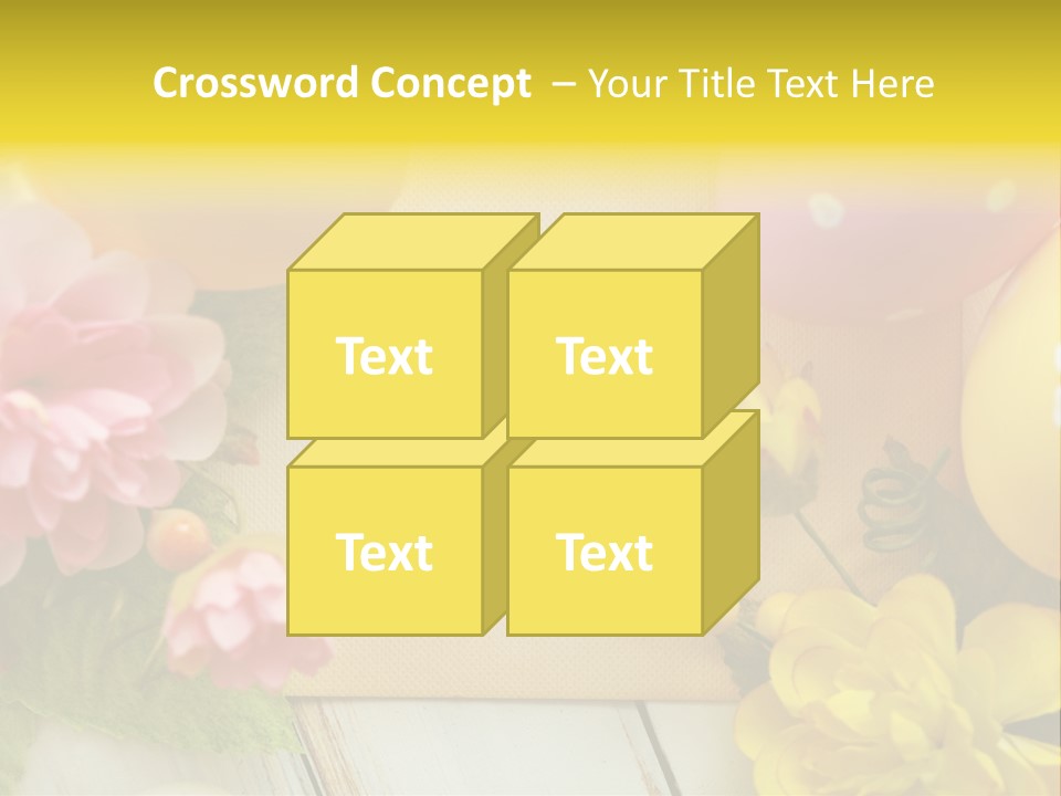 Colorful Flower Spring PowerPoint Template