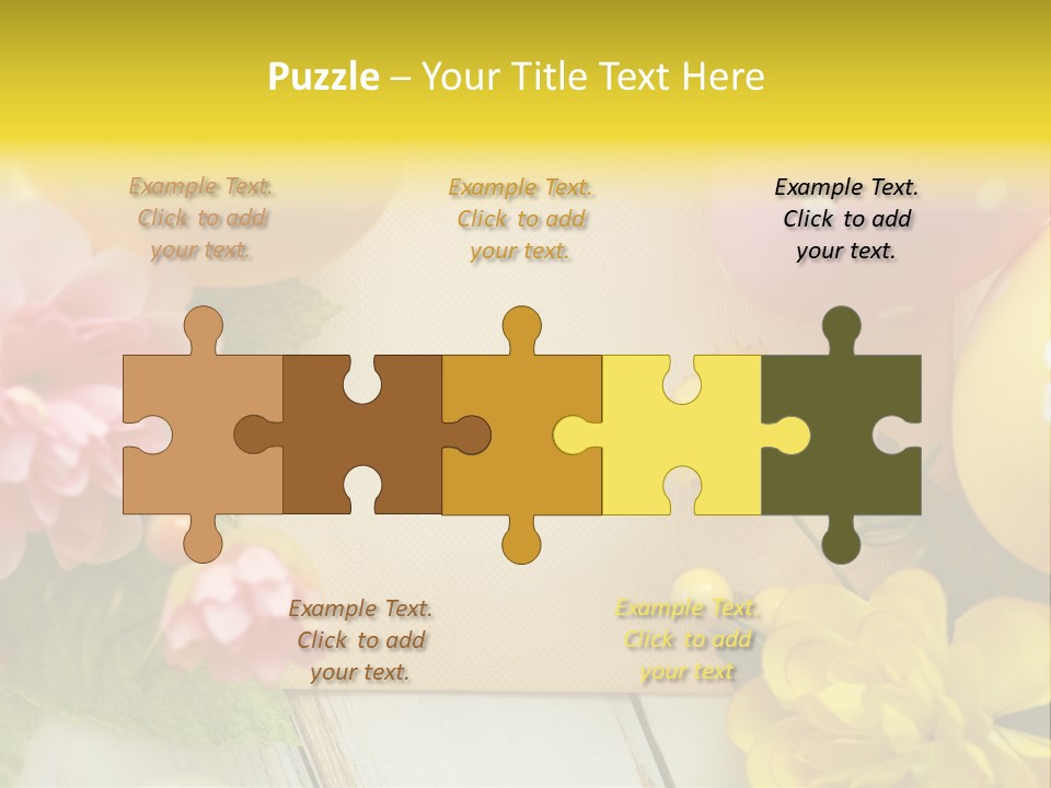 Colorful Flower Spring PowerPoint Template