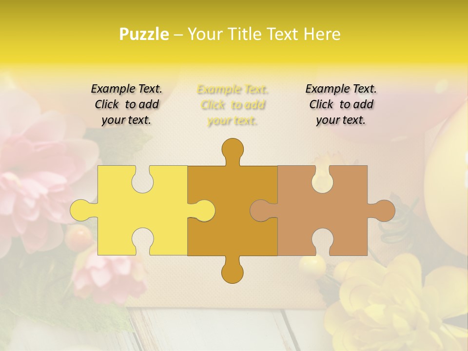 Colorful Flower Spring PowerPoint Template