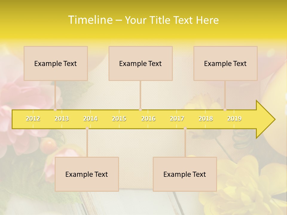 Colorful Flower Spring PowerPoint Template