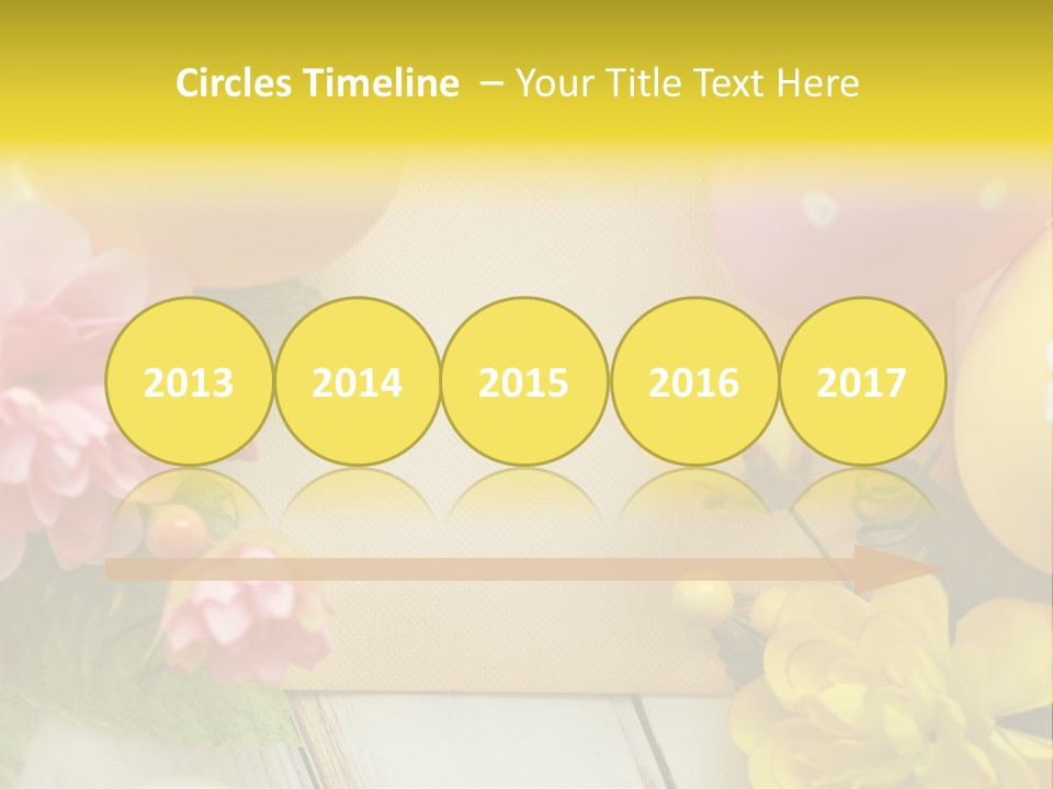 Colorful Flower Spring PowerPoint Template