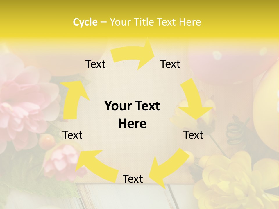 Colorful Flower Spring PowerPoint Template