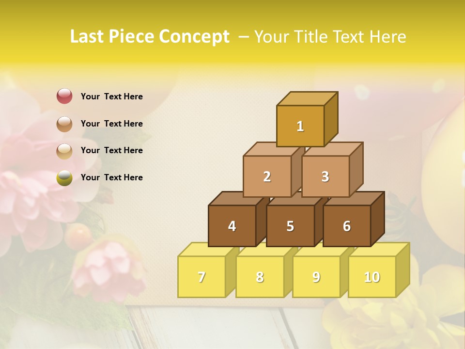 Colorful Flower Spring PowerPoint Template