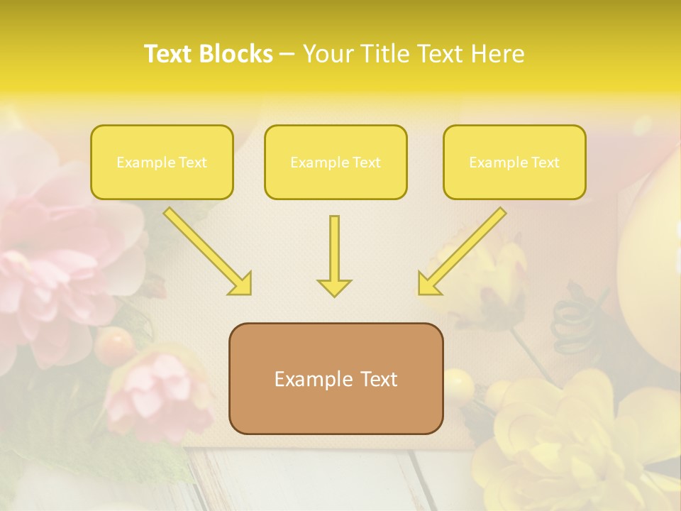 Colorful Flower Spring PowerPoint Template