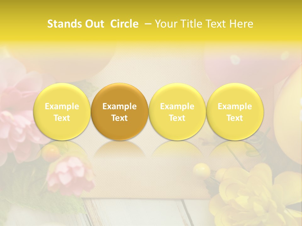 Colorful Flower Spring PowerPoint Template