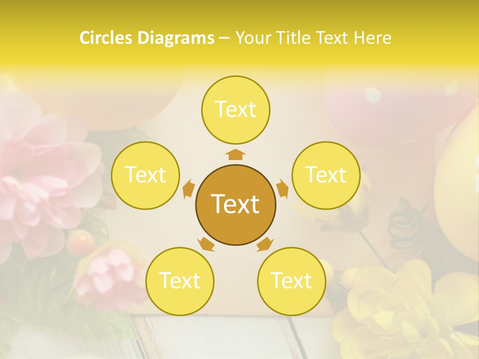 Colorful Flower Spring PowerPoint Template