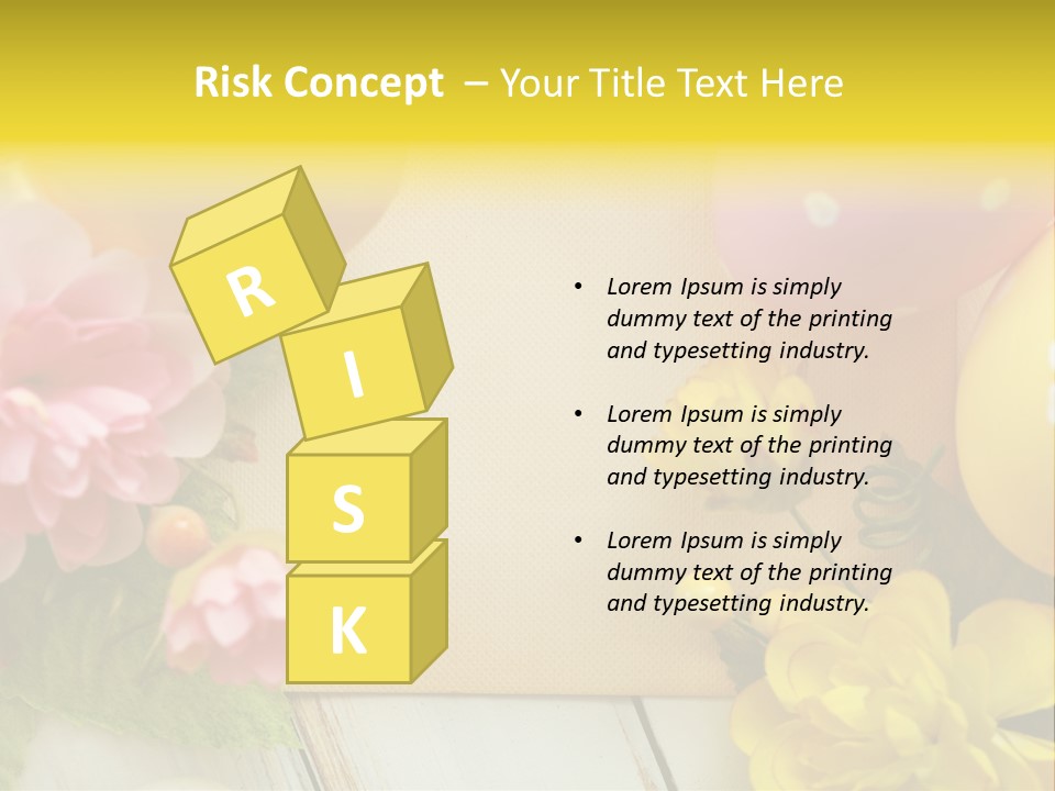 Colorful Flower Spring PowerPoint Template