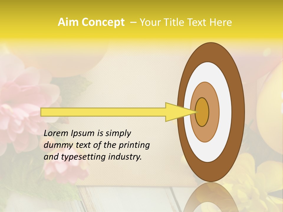 Colorful Flower Spring PowerPoint Template