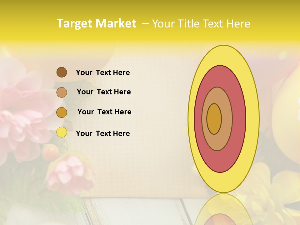 Colorful Flower Spring PowerPoint Template