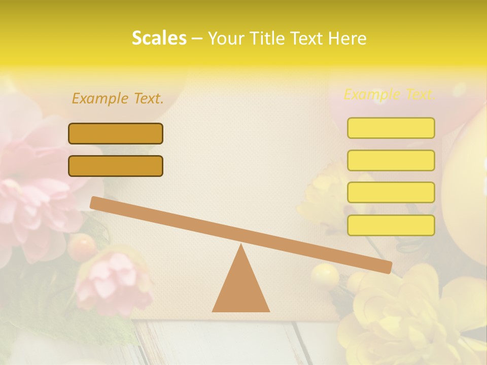 Colorful Flower Spring PowerPoint Template