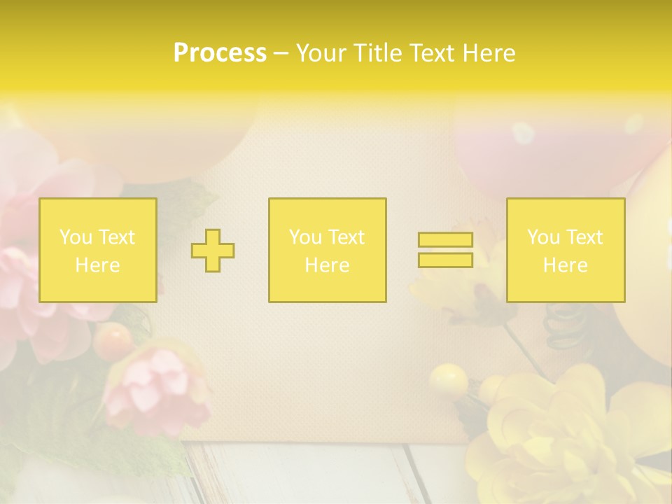 Colorful Flower Spring PowerPoint Template