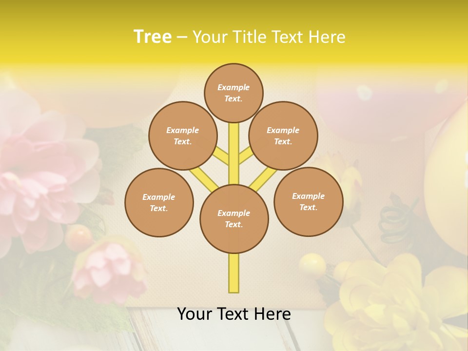 Colorful Flower Spring PowerPoint Template