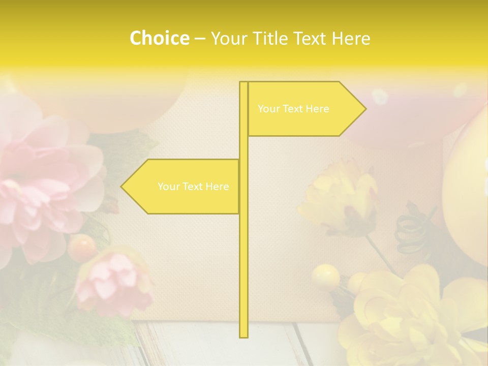 Colorful Flower Spring PowerPoint Template