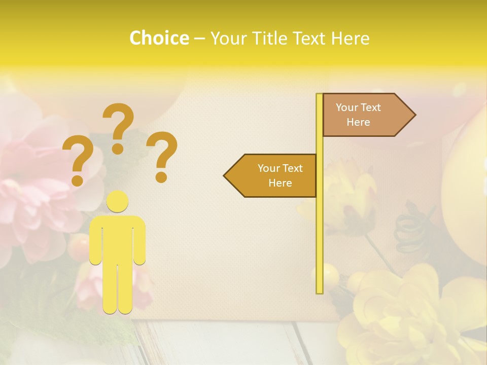 Colorful Flower Spring PowerPoint Template