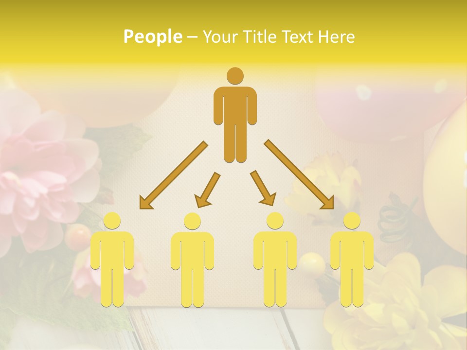 Colorful Flower Spring PowerPoint Template