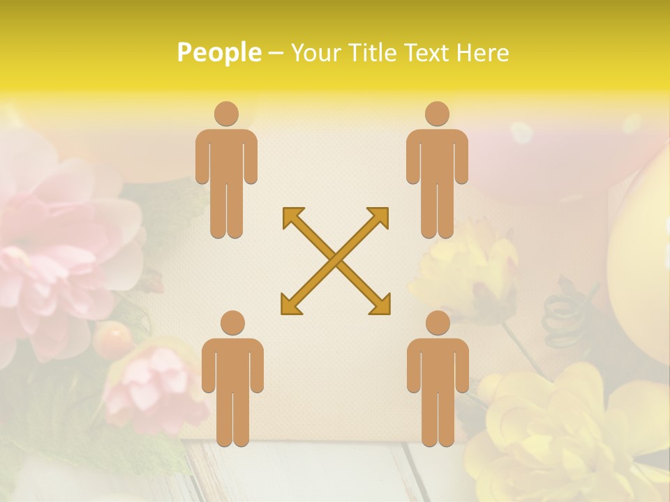 Colorful Flower Spring PowerPoint Template