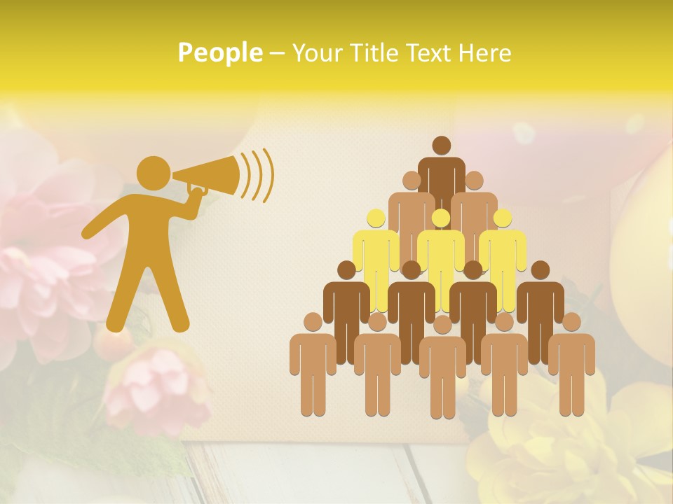 Colorful Flower Spring PowerPoint Template