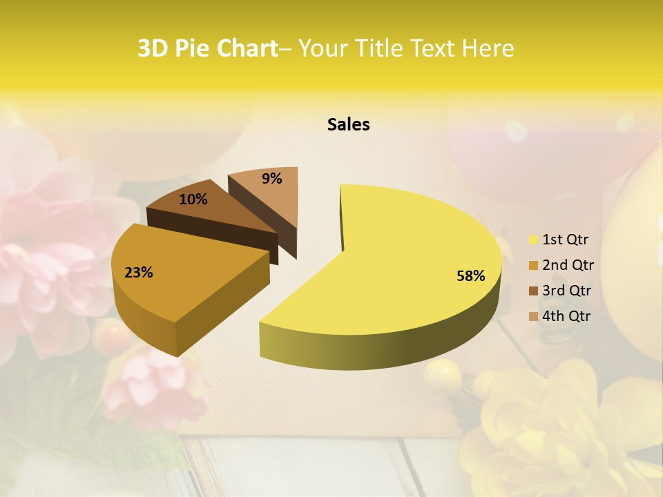 Colorful Flower Spring PowerPoint Template