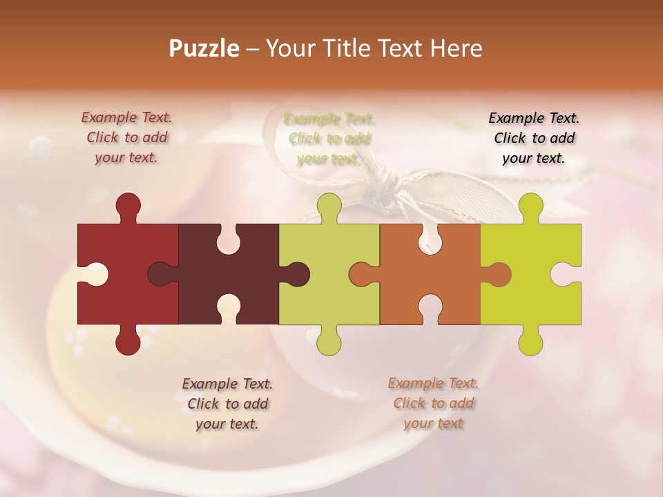 Egg Painted Color PowerPoint Template