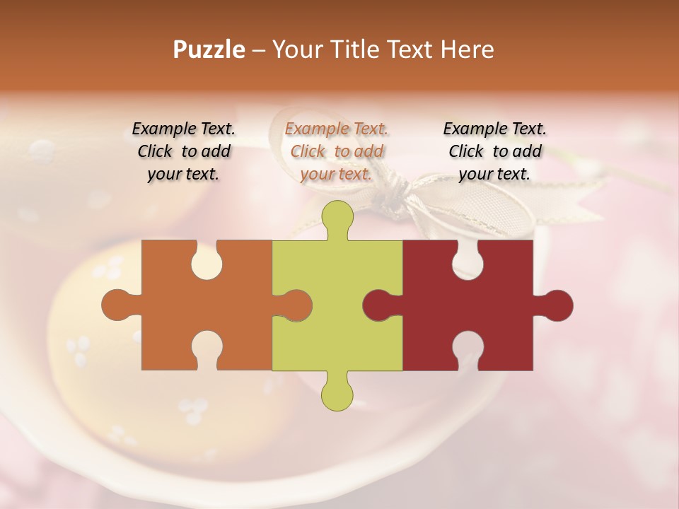 Egg Painted Color PowerPoint Template