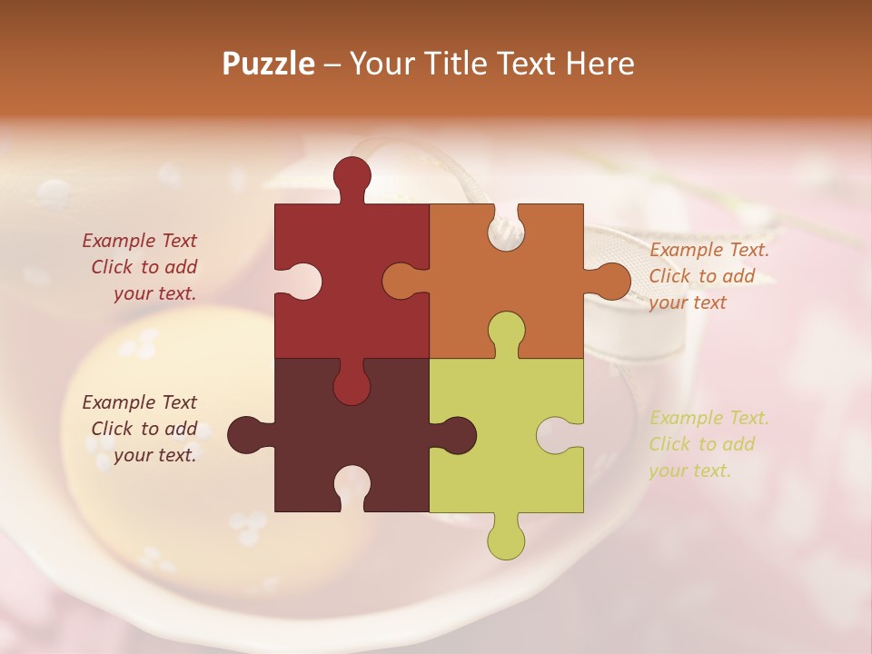 Egg Painted Color PowerPoint Template