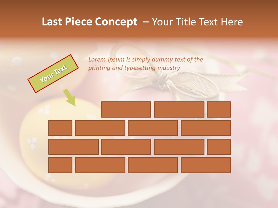 Egg Painted Color PowerPoint Template