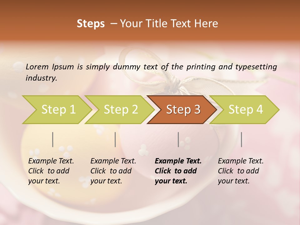 Egg Painted Color PowerPoint Template