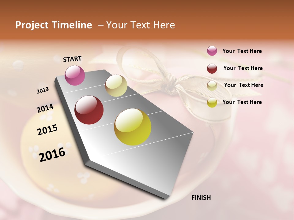 Egg Painted Color PowerPoint Template