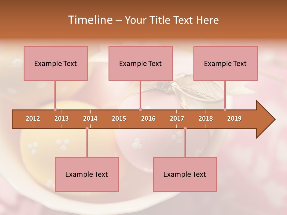 Egg Painted Color PowerPoint Template