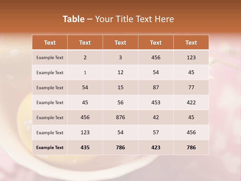 Egg Painted Color PowerPoint Template