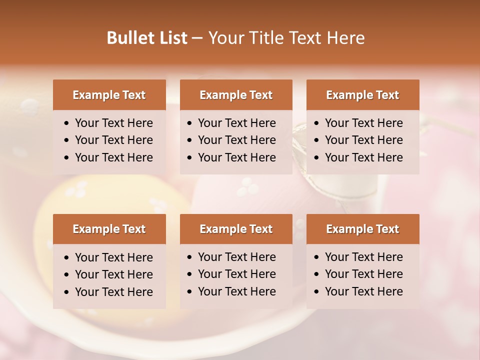 Egg Painted Color PowerPoint Template